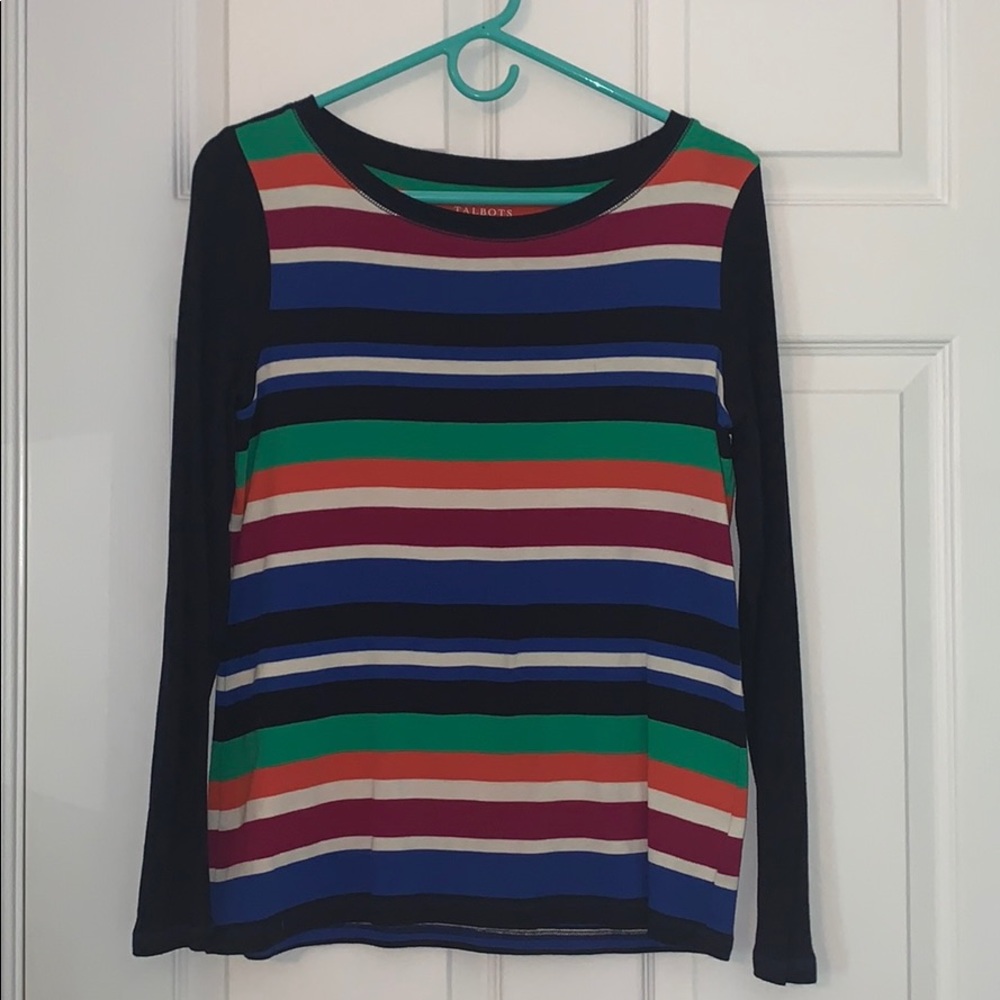 Stripped Talbots Long Sleeve Tee